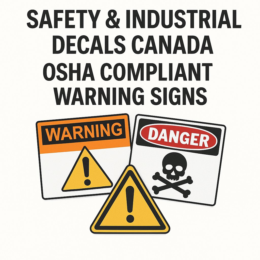 Safety-Industrial-Decals-Canada-OSHA-Compliant-Warning-Signs Niagara Stands Out