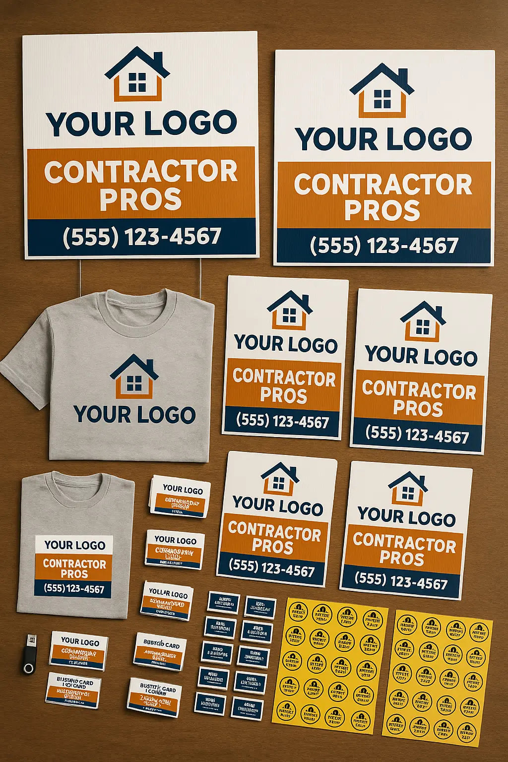 Professional Contractor Starter Kit Canada - Essential Branding Package Niagara Stands Out