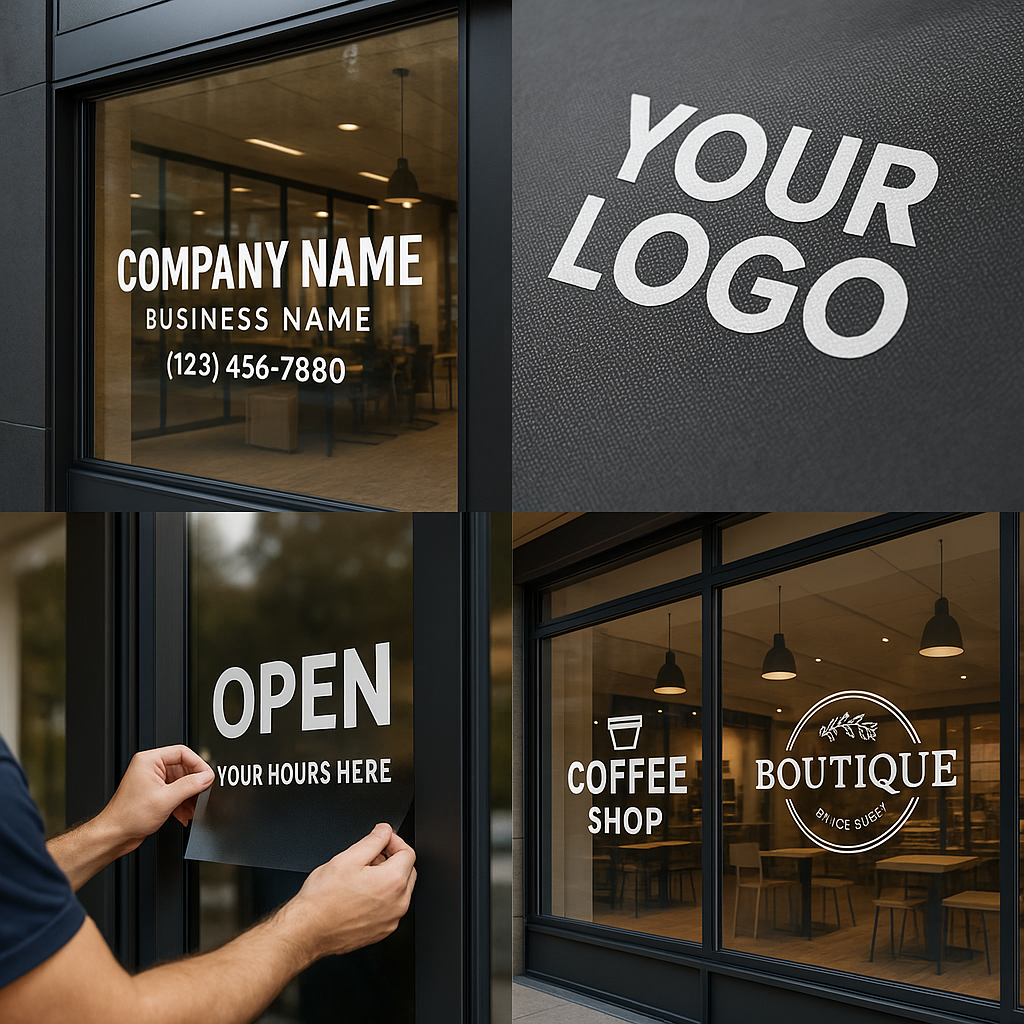 Custom Business Window Decals & Storefront Graphics