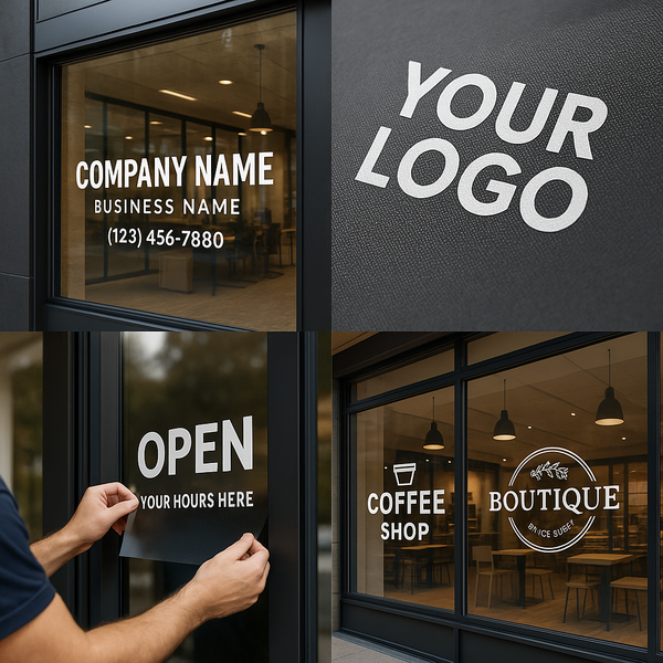 Custom Business Window Decals & Storefront Graphics