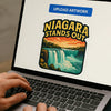 Custom Niagara Bumper Sticker: Design Your Own - Niagara Stands Out