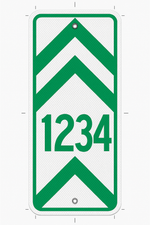 Unit / Lot Number & Private Lane Address Markers (Niagara)