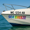 Custom Boat Registration + Full-Color Name Decal Kit | 7-Year Vinyl - Niagara Stands Out