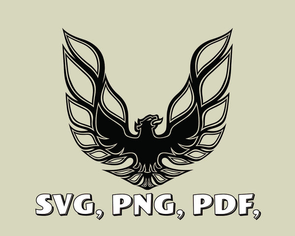 Phoenix Firebird Svg Digital Download For Cricut Silhouette Perfect For Decals T Shirts Crafts And Wall Art