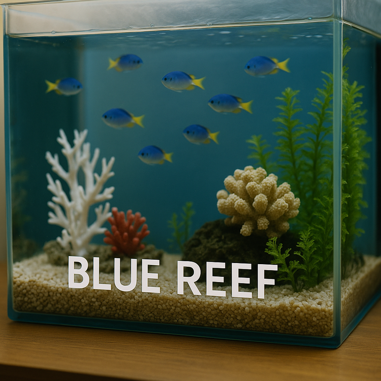 Aquarium-Tank-Name-Decals Niagara Stands Out