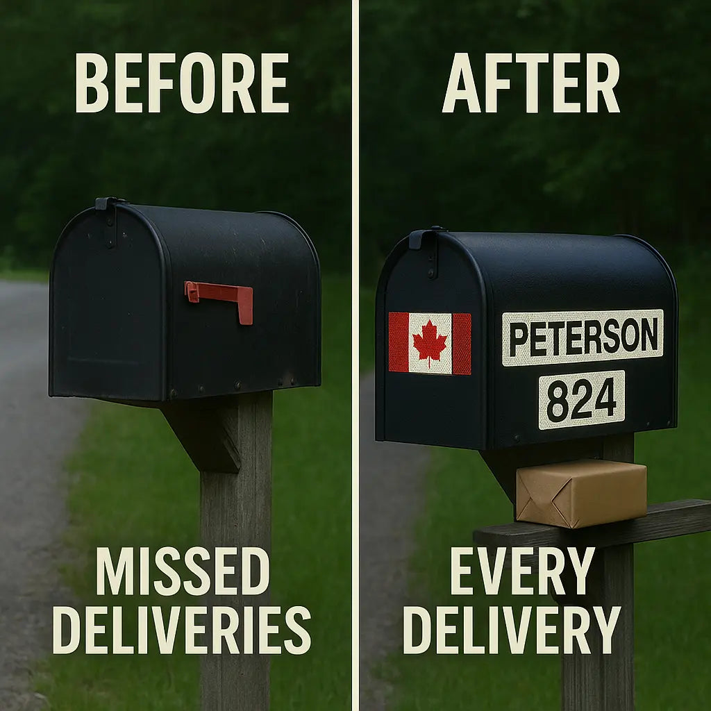 Mailbox-Decals Niagara Stands Out