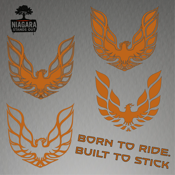 3rd & 4th Gen Firebird Hood Decals | 1973-2002 Pontiac Trans Am Graphics
