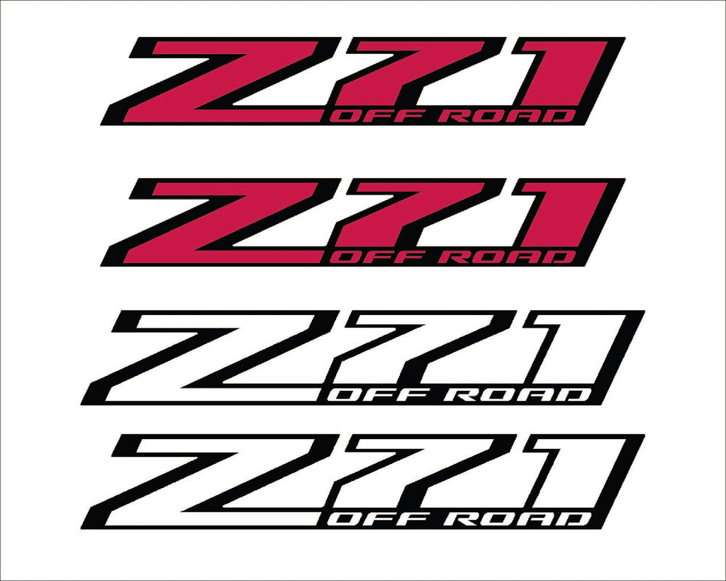 Z71 Off Road – Bedside Truck Decal Kit (Set of 2) Niagara Stands Out