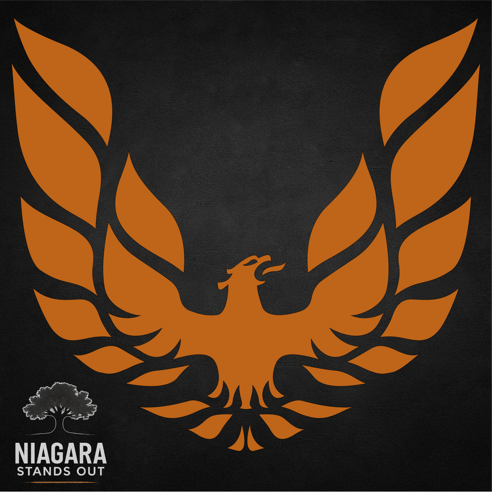 screaming chicken decal vehicle decal
