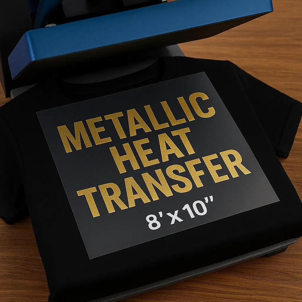 Metallic Heat Transfers | Ready to Press HTV | Custom Designs Niagara Stands Out