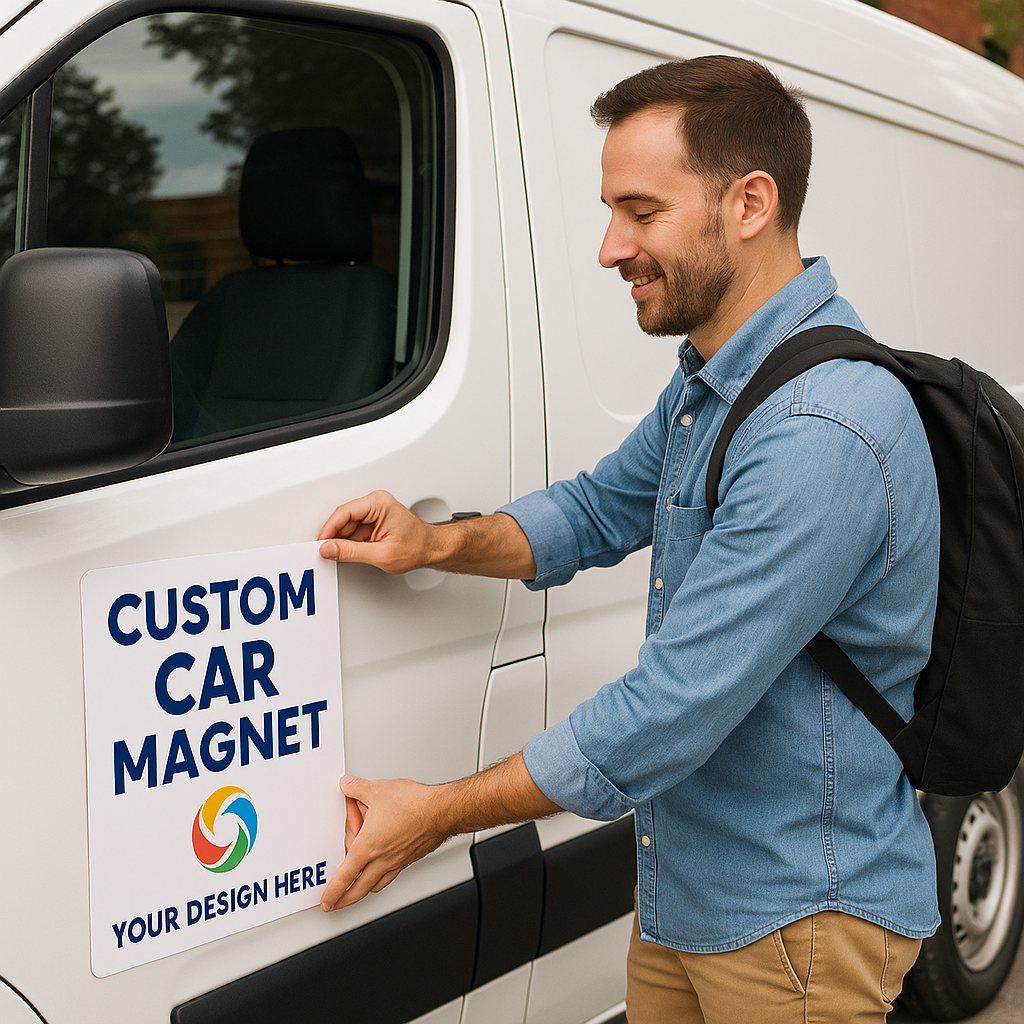 Vehicle Door Magnets — Quick-Turn Business Branding (Pairs) Niagara Stands Out