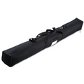 Premium Chrome Banner Stand 33×81" - Executive Retractable Display | Lifetime Warranty