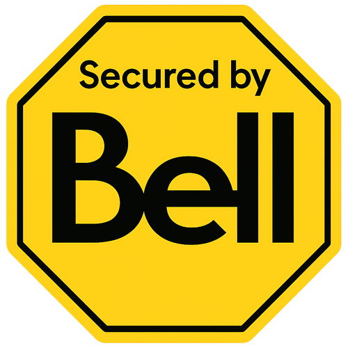 Bell-Style Security Decal Professional Alarm System Sticker Home Business Security Niagara Stands Out