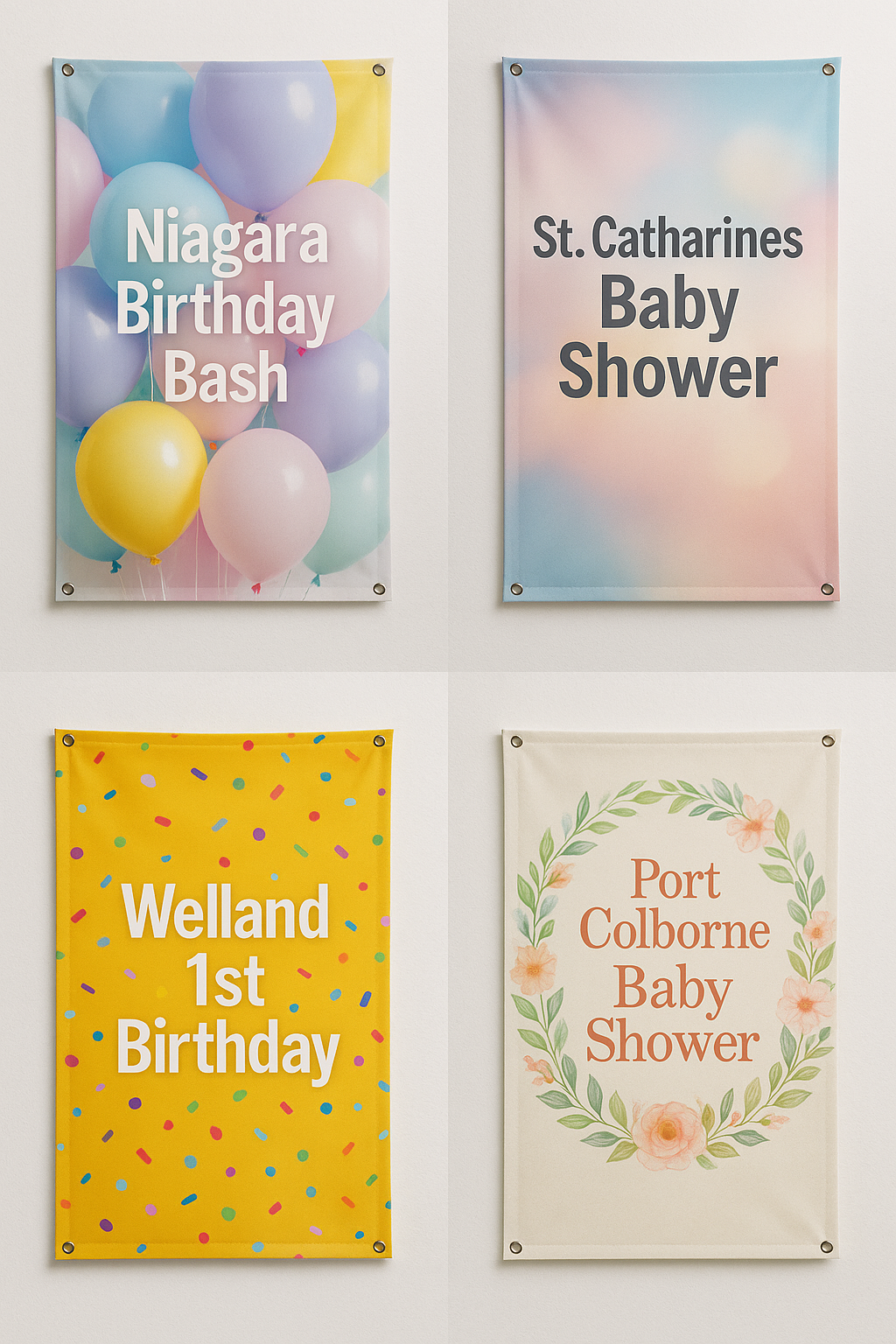 Custom Banners & Event Displays