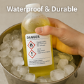 GHS Chemical Labels — 4" × 6" & 6" × 4" BS5609 Certified Waterproof | Niagara Stands Out Niagara Stands Out