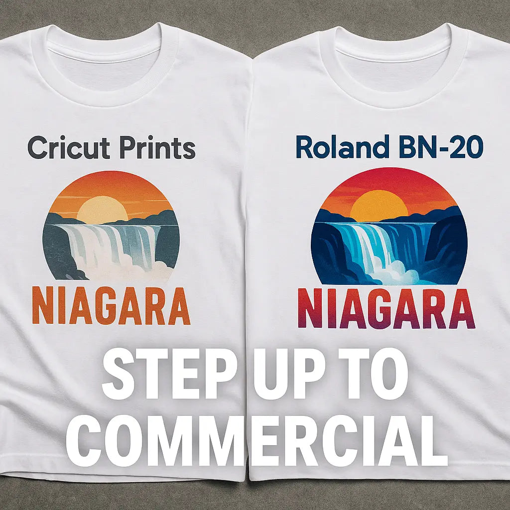 Pro-Grade Gang Sheet Transfers | Roland BN-20 Prints | Niagara - Niagara Stands Out