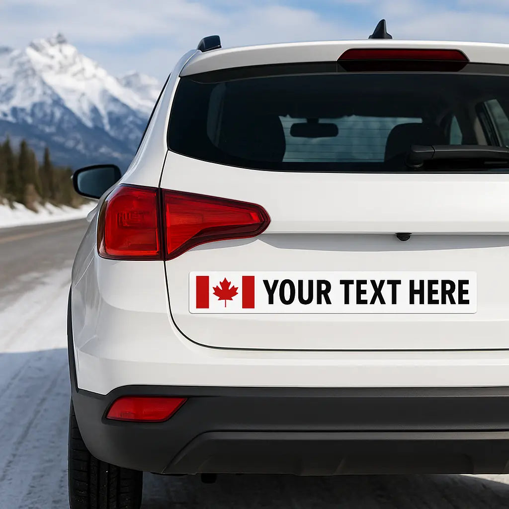 Buy Custom Bumper Stickers Canada | Order Online - Weatherproof Vinyl Stickers Niagara Stands Out