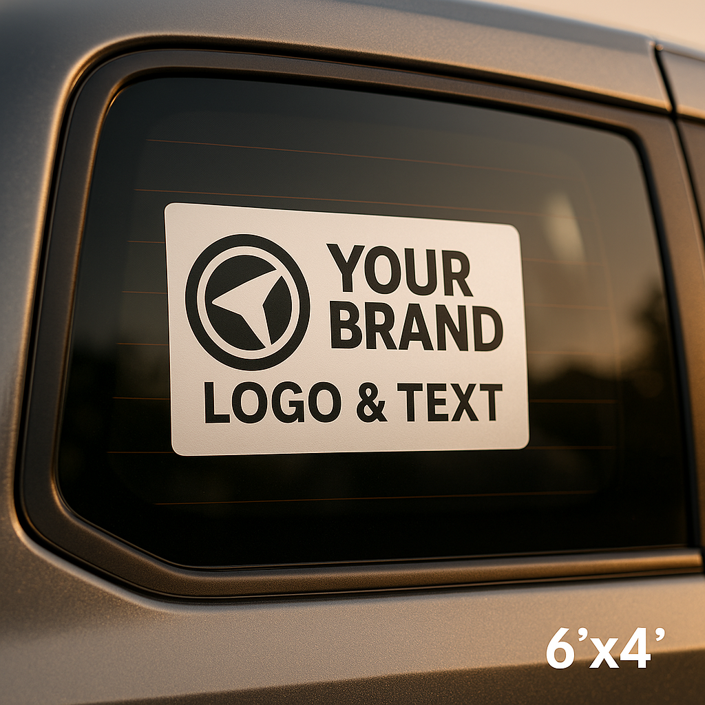 Custom Car & Truck Decal by Size
