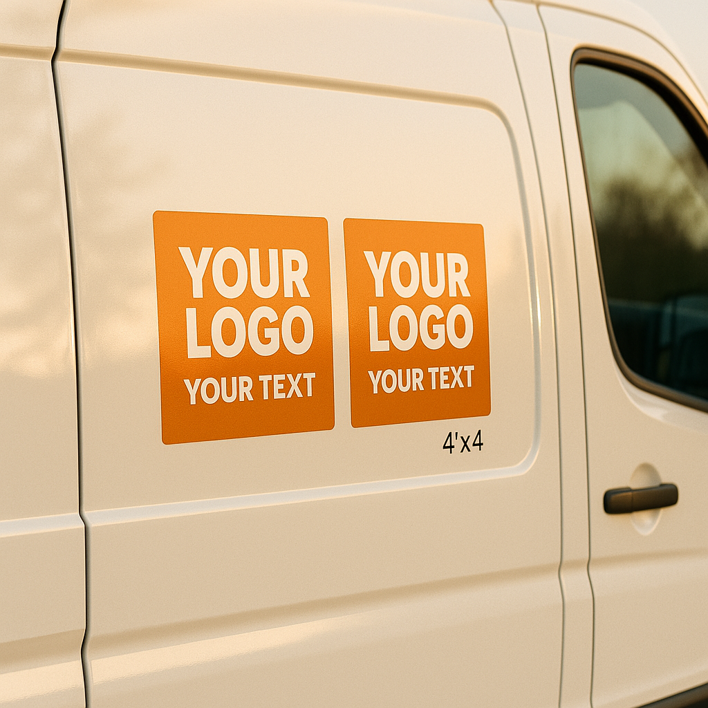 Custom Car & Truck Decal by Size