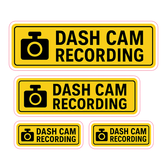 DASH CAM RECORDING – 3-Pack Decals Niagara Stands Out