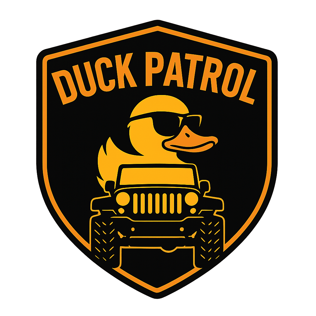 Duck Patrol — Small Vinyl Decal (Singles + Bundles) Niagara Stands Out