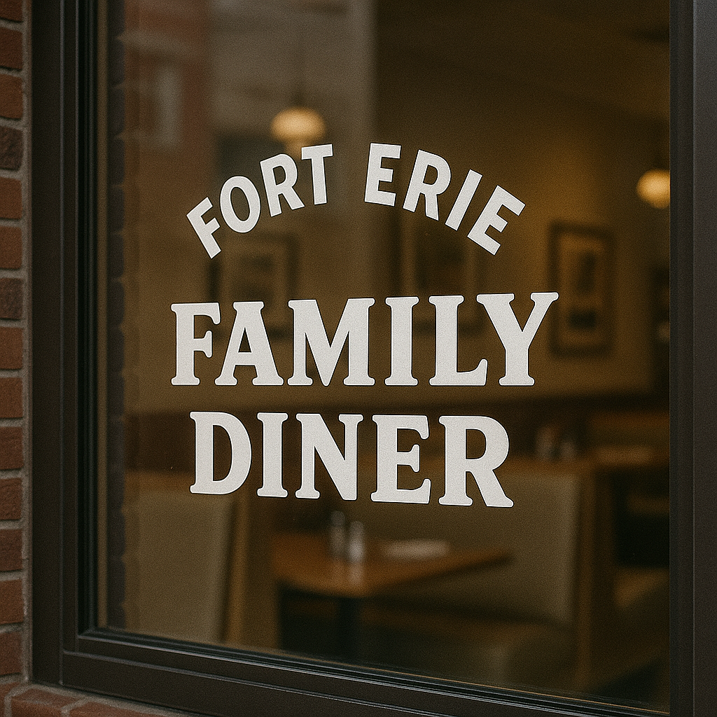 Custom Business Window Decals & Storefront Graphics