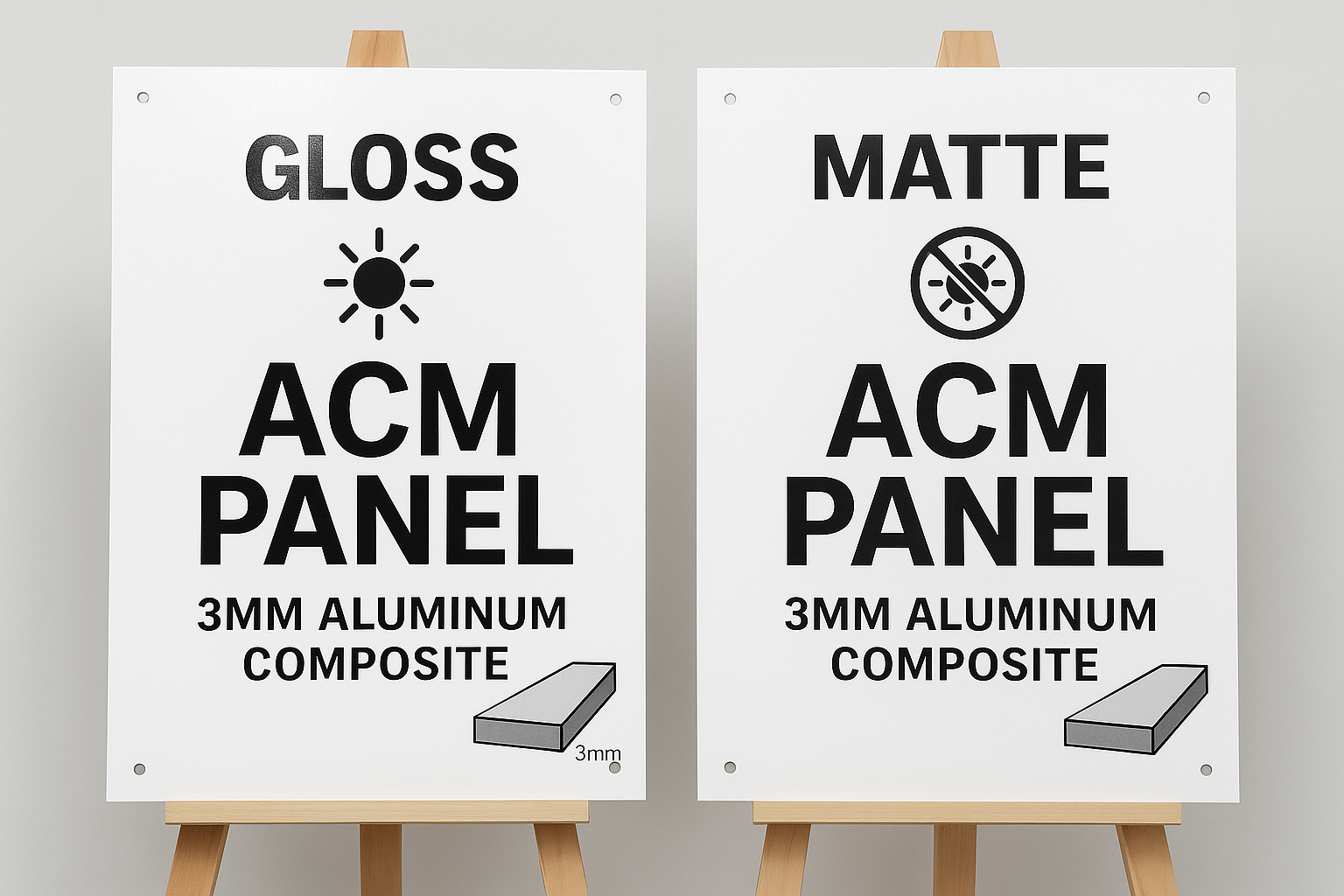 ACM Aluminum Composite Storefront Signs – Niagara Install & Print Niagara Stands Out