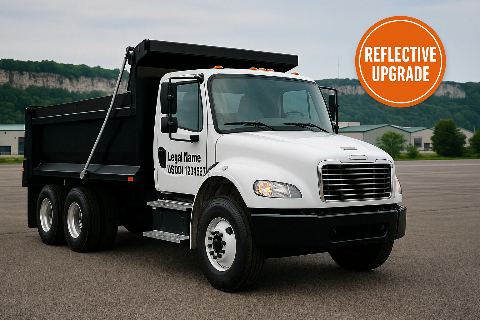 CVOR & Truck Numbers — Ontario & USDOT Door Decals Niagara Stands Out