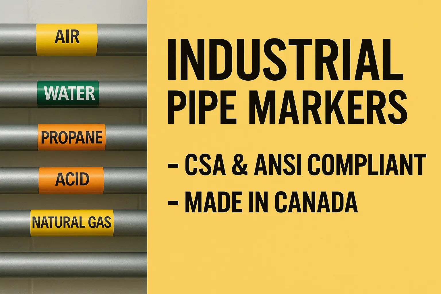 Safety Labels Industrial - OSHA Compliant Warning Signs Canada Niagara Stands Out