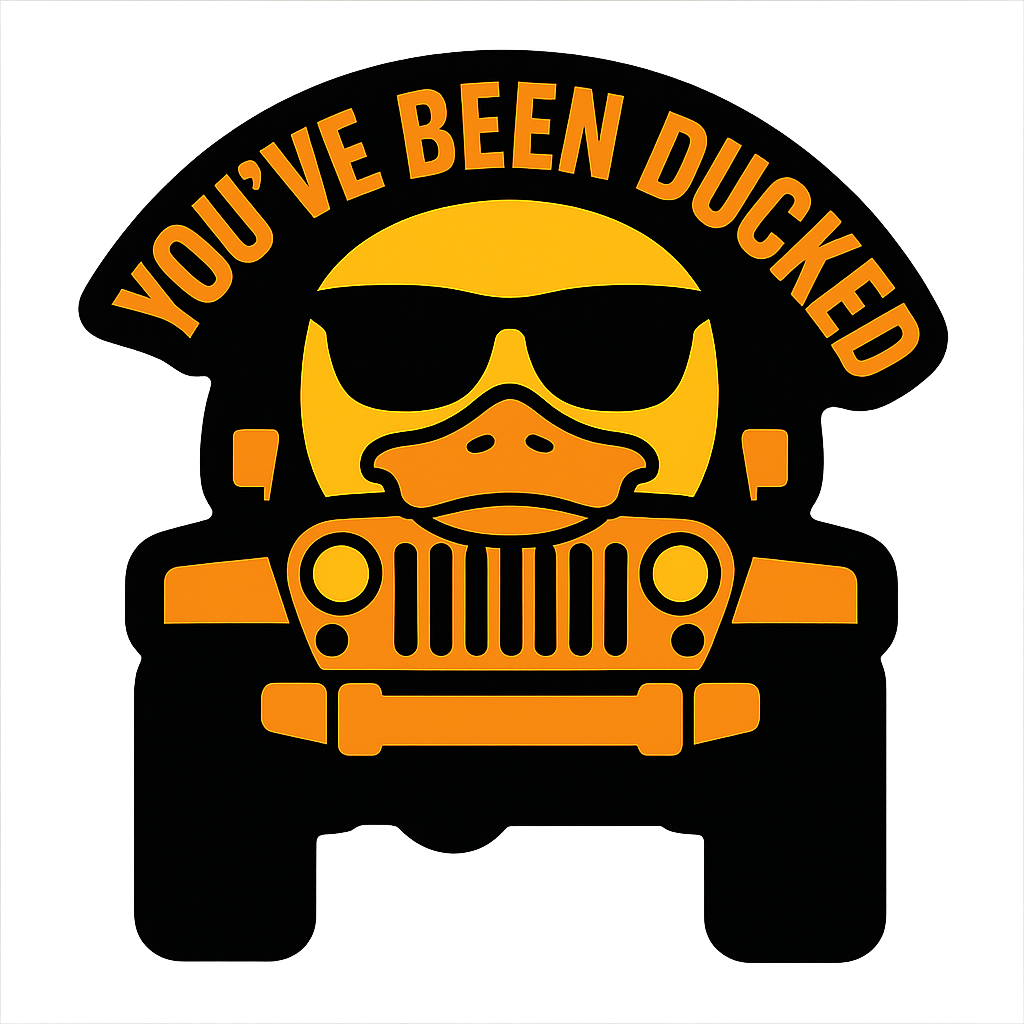 You've Been Ducked! — Small Vinyl Decal (Singles + Bundles) Niagara Stands Out