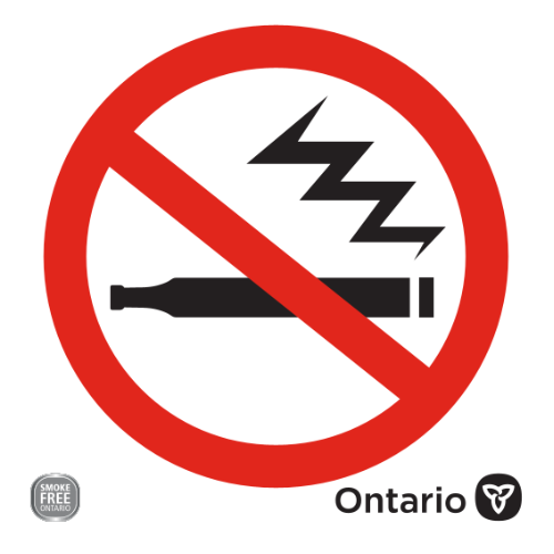 Ontario SFOA No Smoking & No Vaping Signs | Compliant Entrance & Washroom Signage Packs Niagara Stands Out