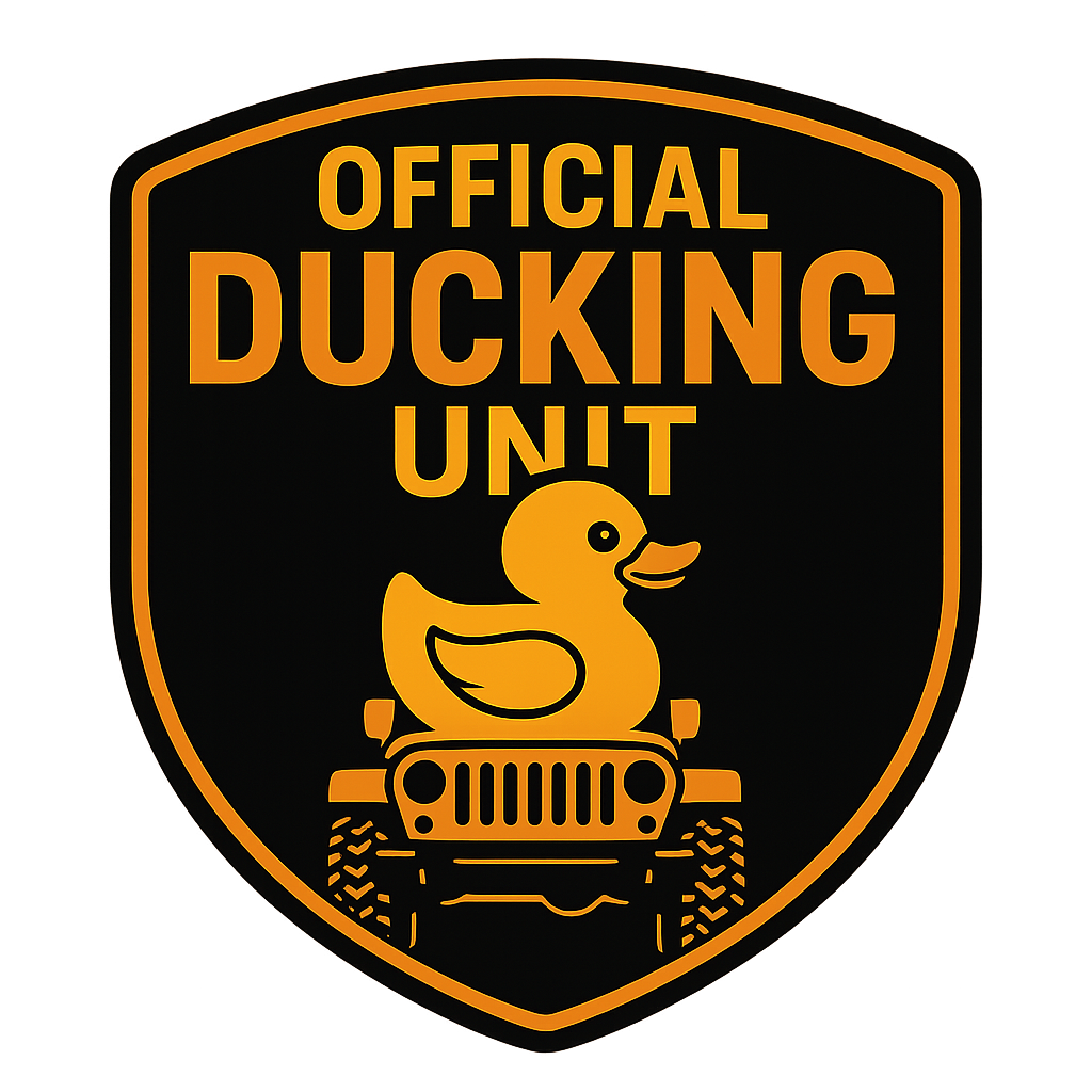 Official Ducking Unit — Small Vinyl Decal (Singles + Bundles) Niagara Stands Out