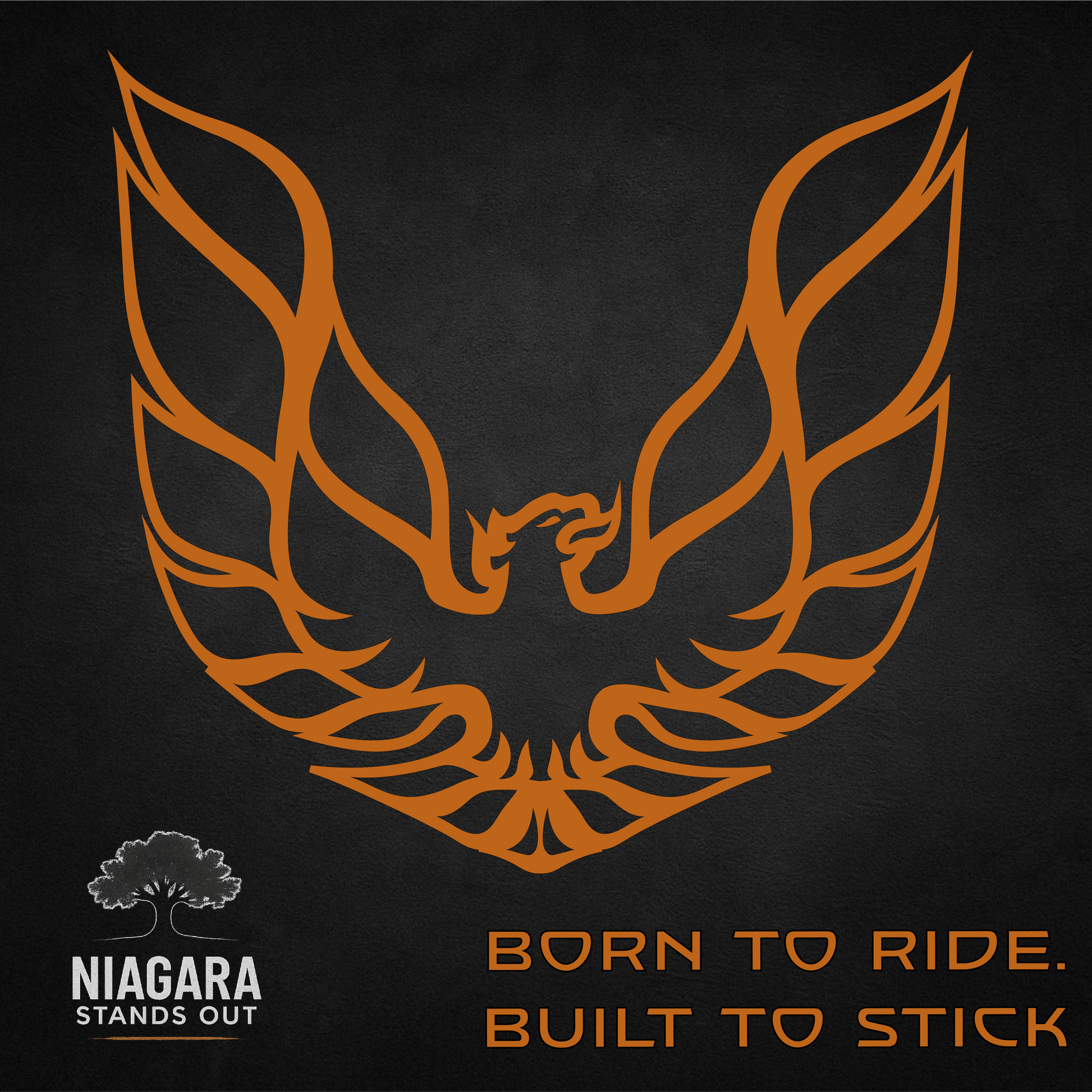 Soaring Eagle Tree Silhouette Rv Vinyl Decal Niagara Stands Out vinyl decal