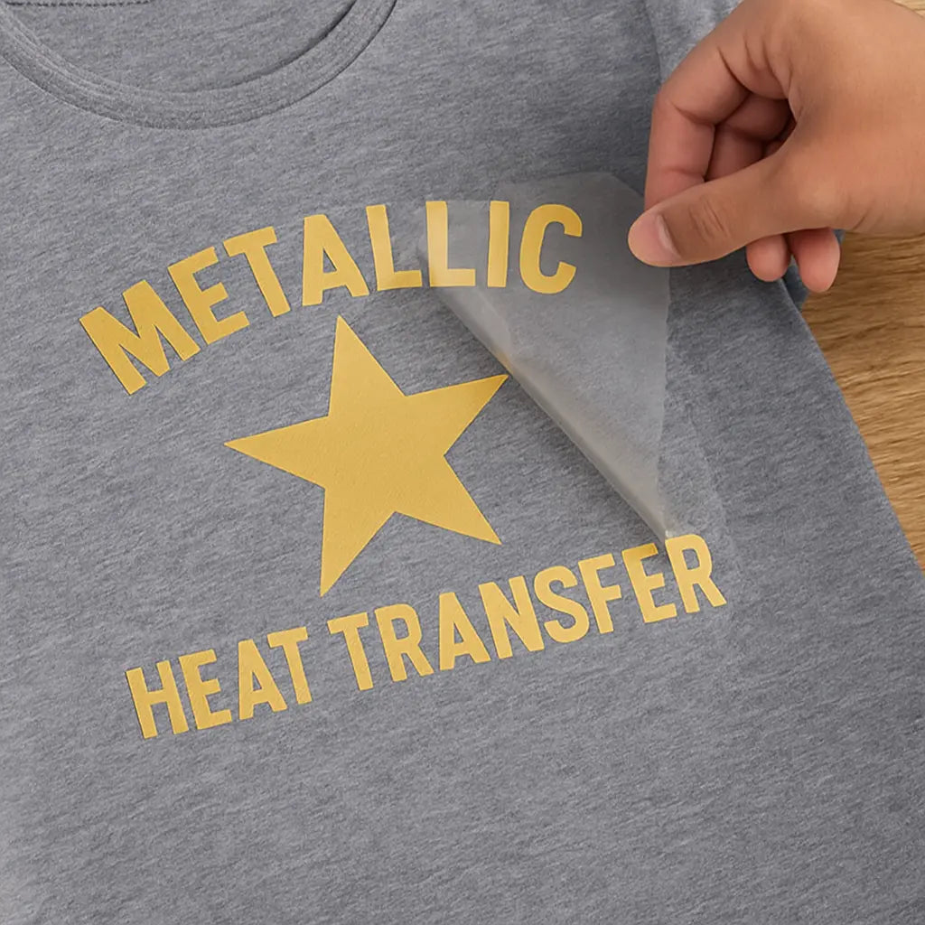 Metallic Heat Transfers | Ready to Press HTV | Custom Designs Niagara Stands Out