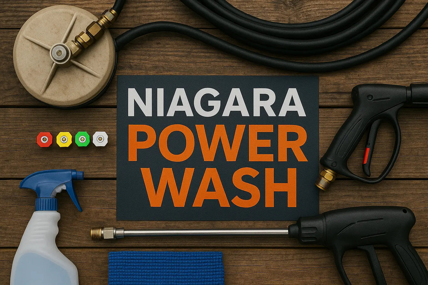 Power Washing Crew Kit - Professional Team Branding | St. Catharines & Welland Niagara Stands Out