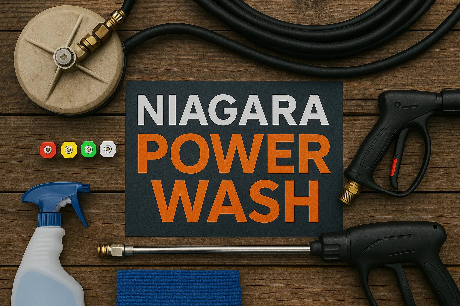 Power Washing Crew Kit - Professional Team Branding | St. Catharines & Welland Niagara Stands Out