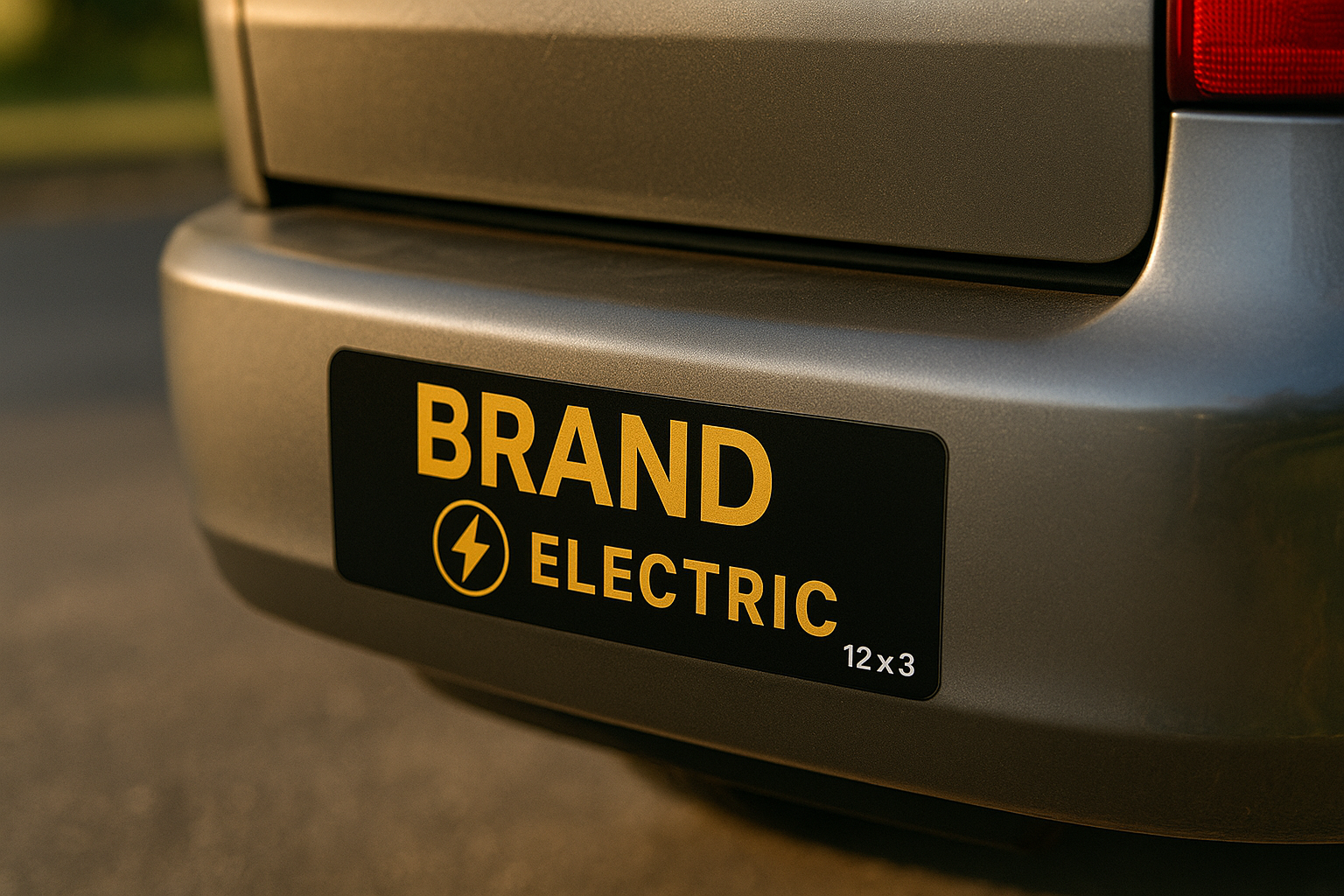 Custom Car & Truck Decal by Size