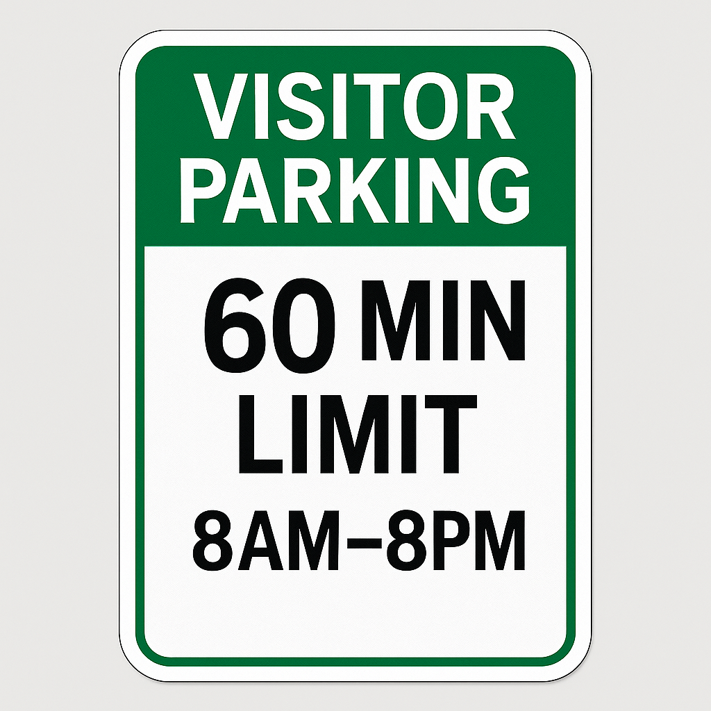 Visitor Parking — Time Limited (Niagara) Niagara Stands Out
