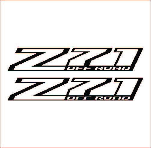 Z71 Off Road – Bedside Truck Decal Kit (Set of 2) Niagara Stands Out