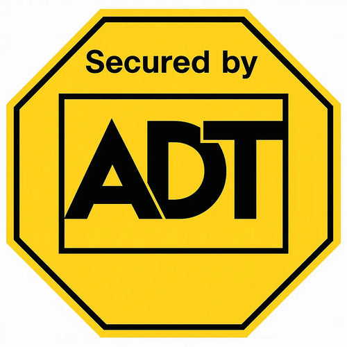 ADT Style Security Decal - Professional Security System Warning Stickers Canada - Niagara Stands Out