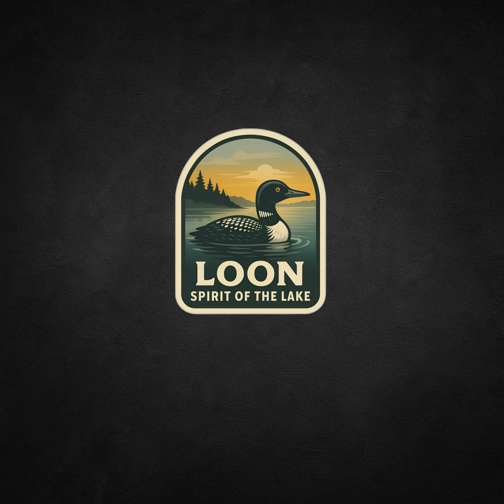 Loon Canada Wildlife Sticker – Niagara Stands Out