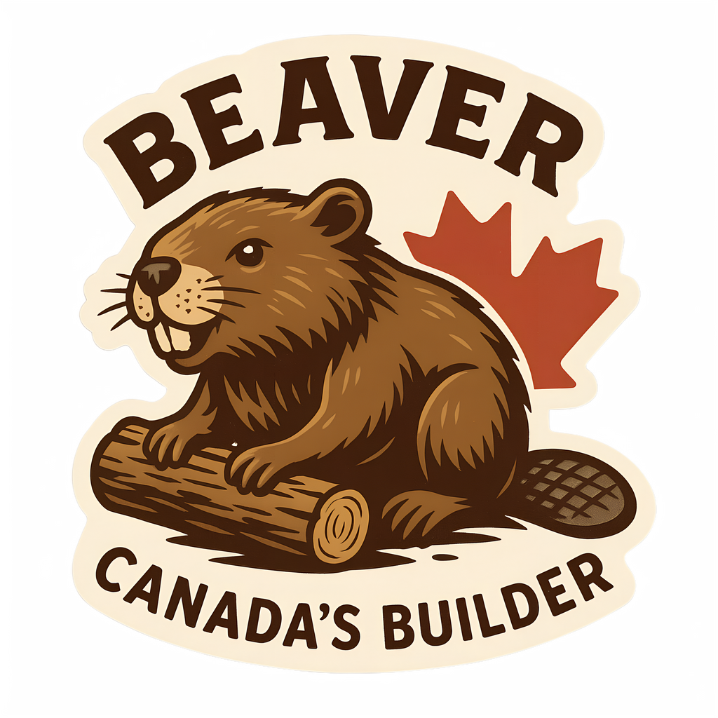 Beaver Wildlife Decal – Niagara Stands Out