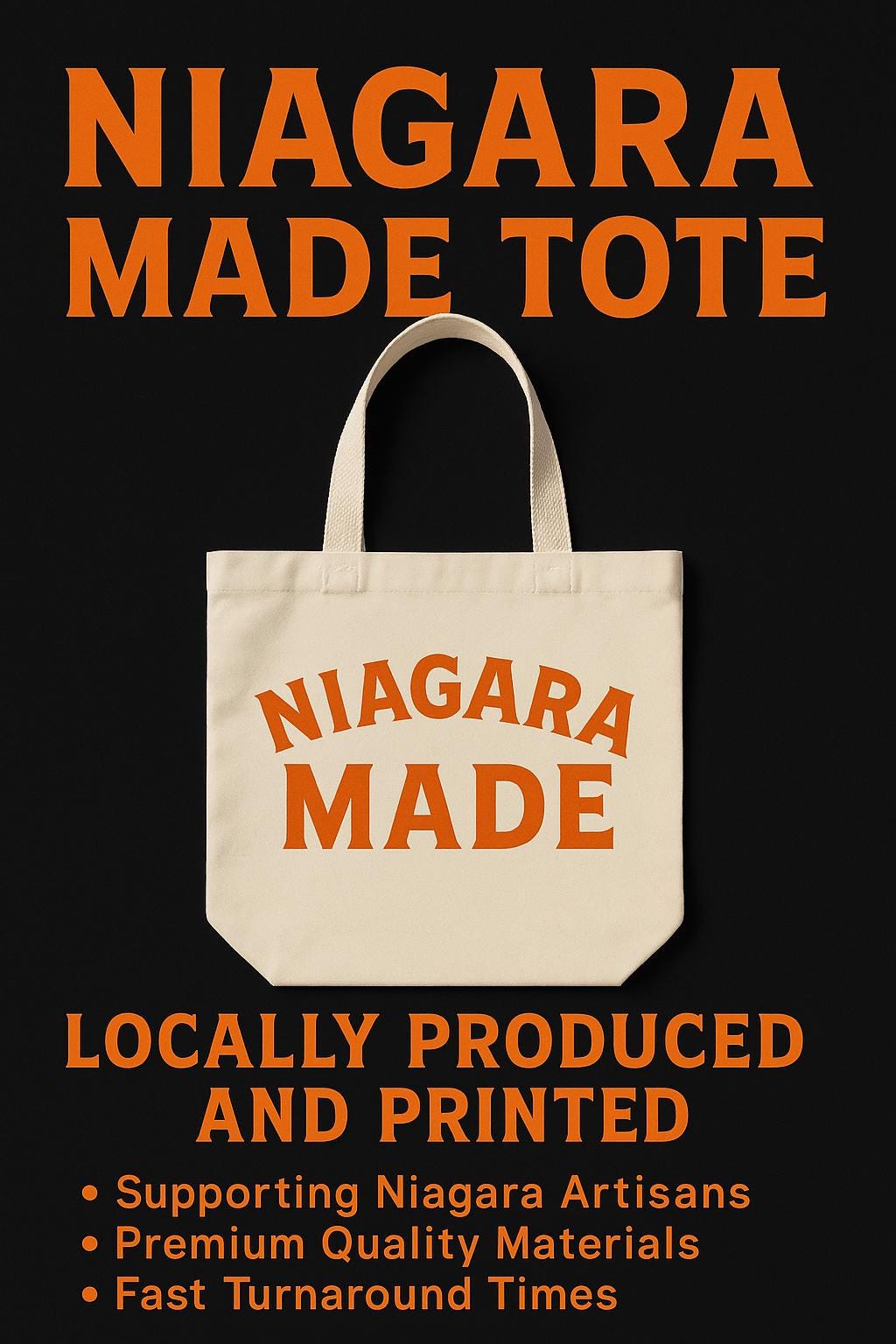 Custom Niagara Tote Bags | Eco-Friendly & Locally Printed
