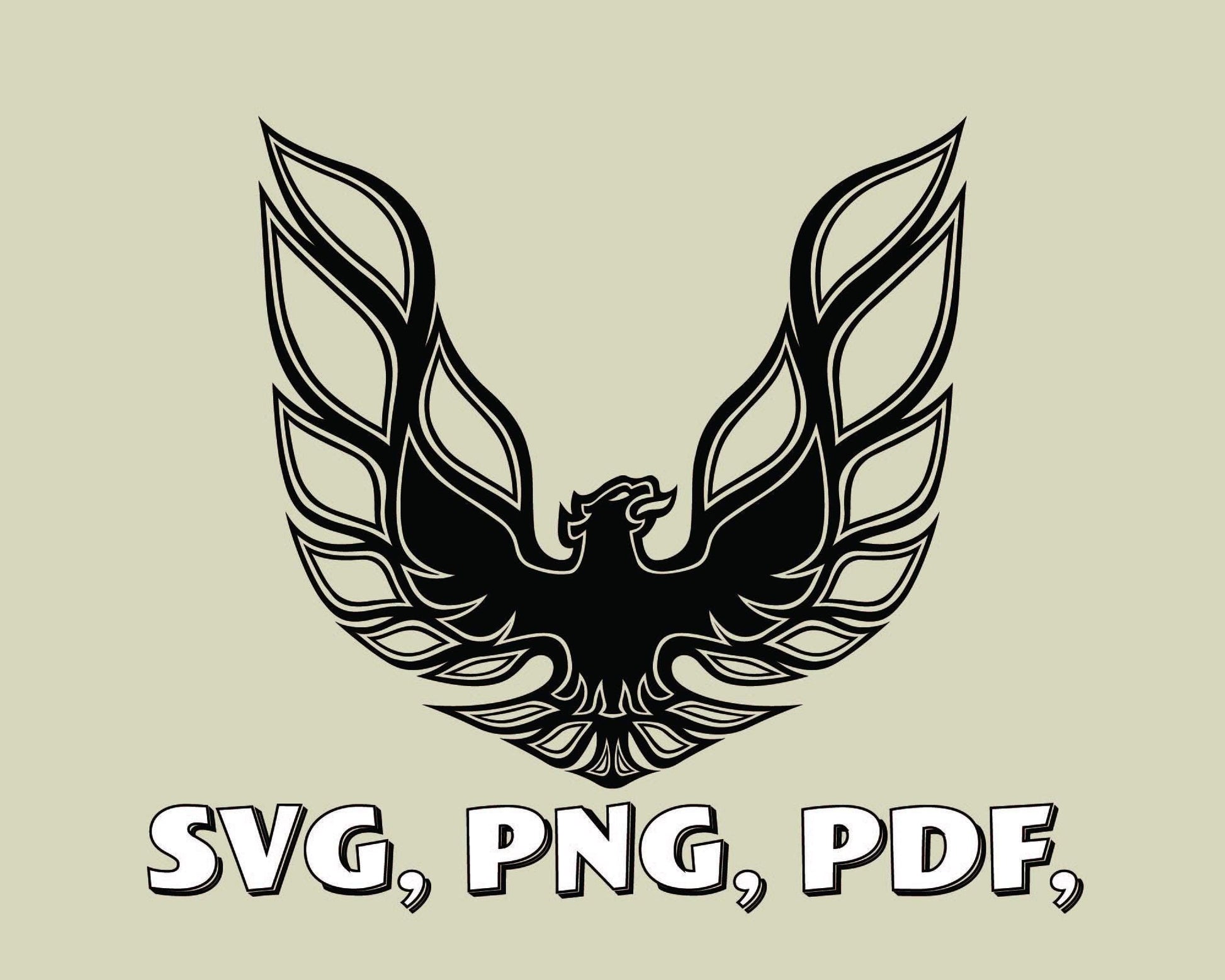 Phoenix Firebird SVG  Digital Download for Cricut & Silhouette  Perfect for Decals, T-Shirts, Crafts, and Wall Art vinyl decal