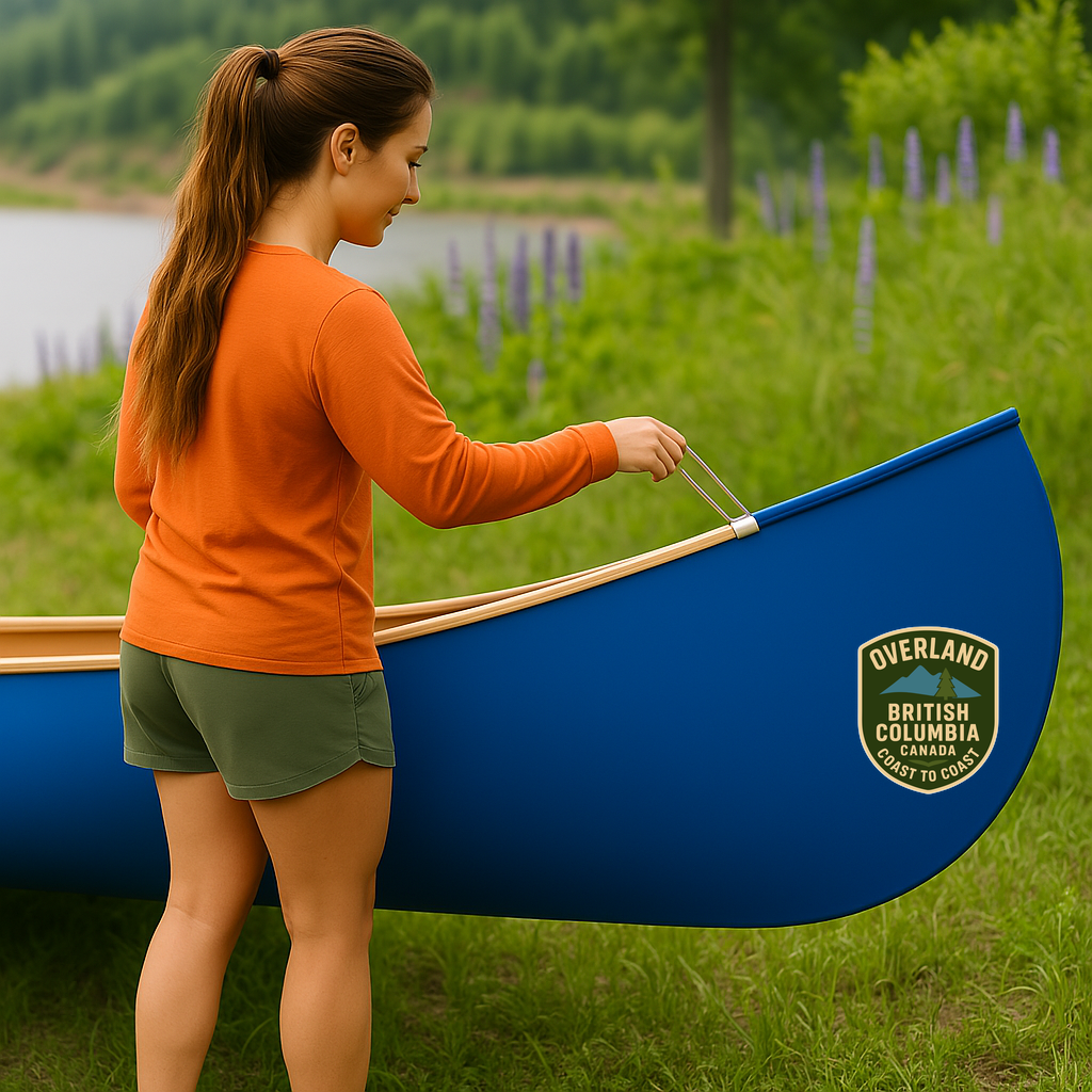 BC Overland Adventure Decal - Beautiful British Columbia Niagara Stands Out