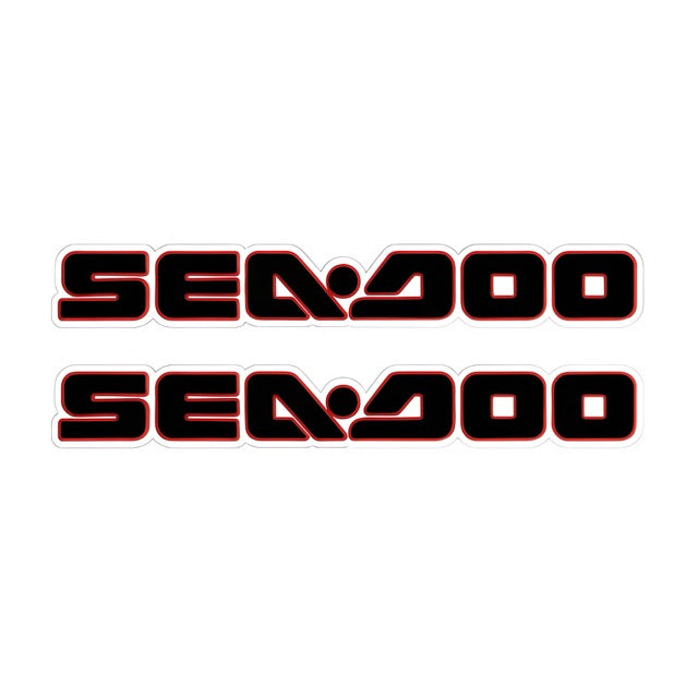 Retro PWC Wordmark — Personal Watercraft Vinyl Decal Pair (Lengths, Matte/Gloss, 5 Colors) Niagara Stands Out